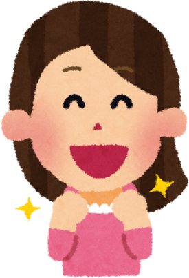Joyful Woman Illustration with a Radiant Smile